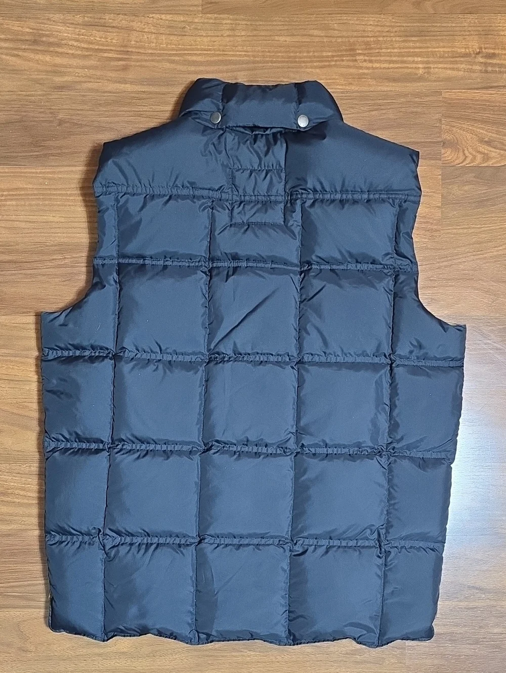 J.Crew Men’s Expedition Down Puffer Vest Navy Blue Size